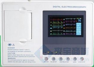艾瑞康ECG-6C十二道心电图机价格与参数介绍