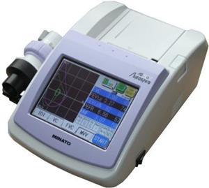 日本美能肺功能检测仪，AS-507日本美能进口便携式肺功能测试仪价格